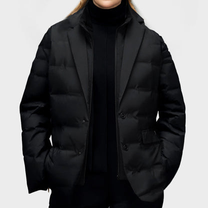Lightweight insulated wind-resistant city jacket for women | Downtown Elise -3