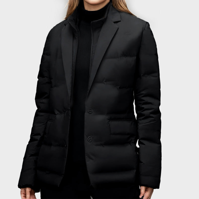 Lightweight insulated wind-resistant city jacket for women | Downtown Elise -5
