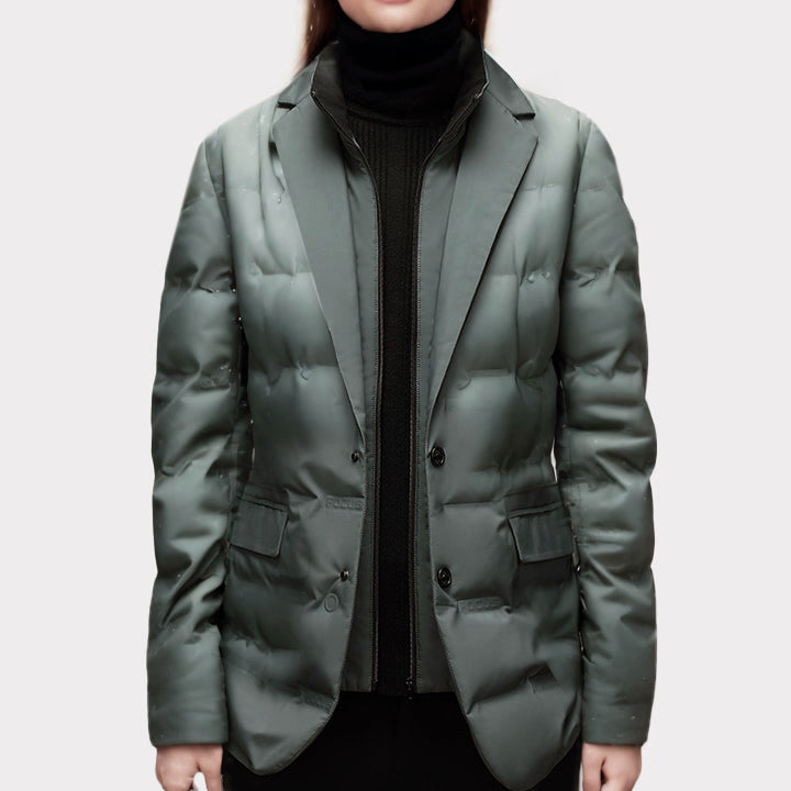 Lightweight insulated wind-resistant city jacket for women | Downtown Elise -2
