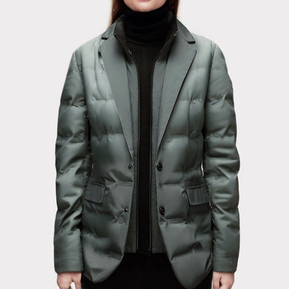 Lightweight insulated wind-resistant city jacket for women | Downtown Elise -2