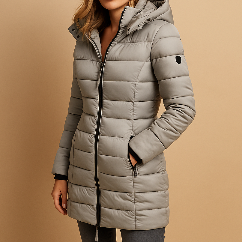 Warm insulated casual jacket for women | Elize Aurielle -2