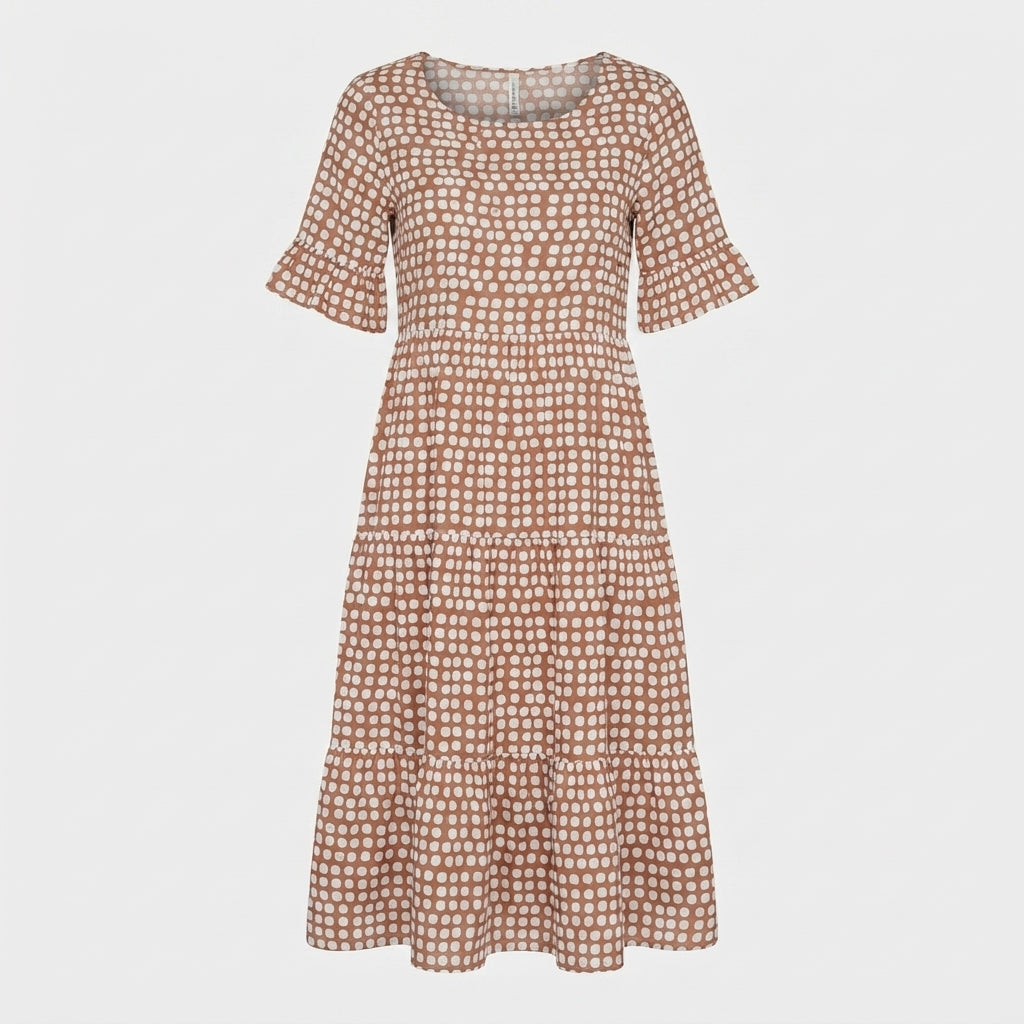 Marielle | Women's Polka Dot Midi Dress
