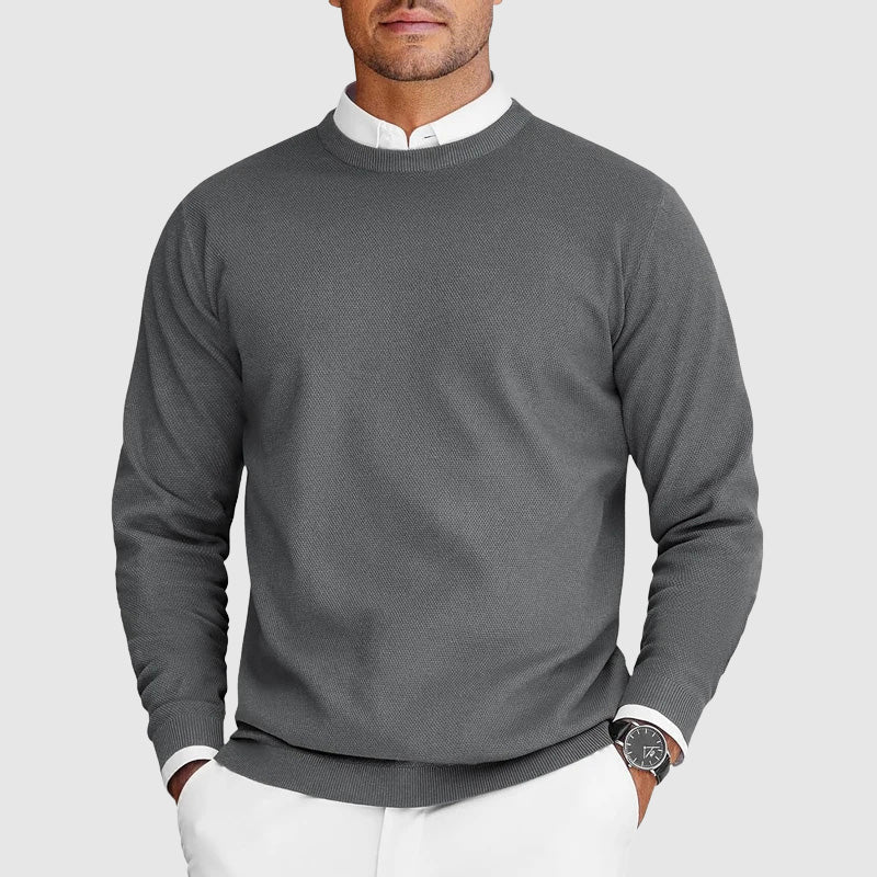 Classic lightweight crew-neck everyday jumper for men | Everyday Core -4