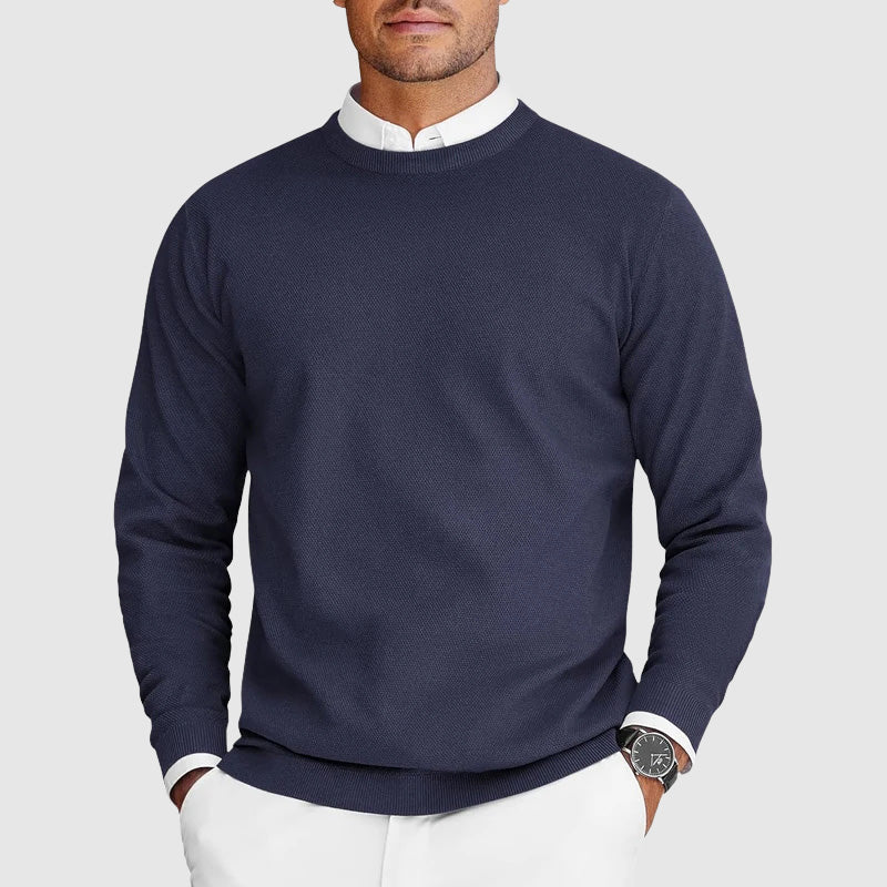 Classic lightweight crew-neck everyday jumper for men | Everyday Core -5