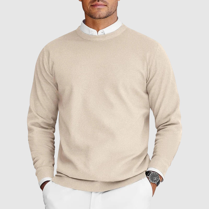 Classic lightweight crew-neck everyday jumper for men | Everyday Core -3
