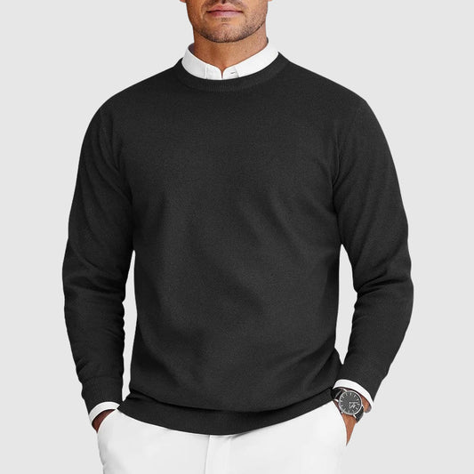 Classic lightweight crew-neck everyday jumper for men | Everyday Core -1