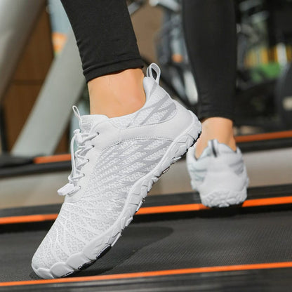 Leire | Streamlined Mesh Barefoot Shoes with Molded Sole