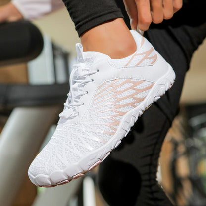 Marisel | Streamlined Mesh Barefoot Shoes with Molded Sole