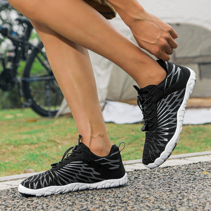 Pavelle | Streamlined Mesh Barefoot Shoes with Molded Sole