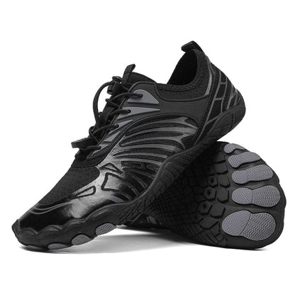 Renata | Onyx Black Performance Barefoot Shoe