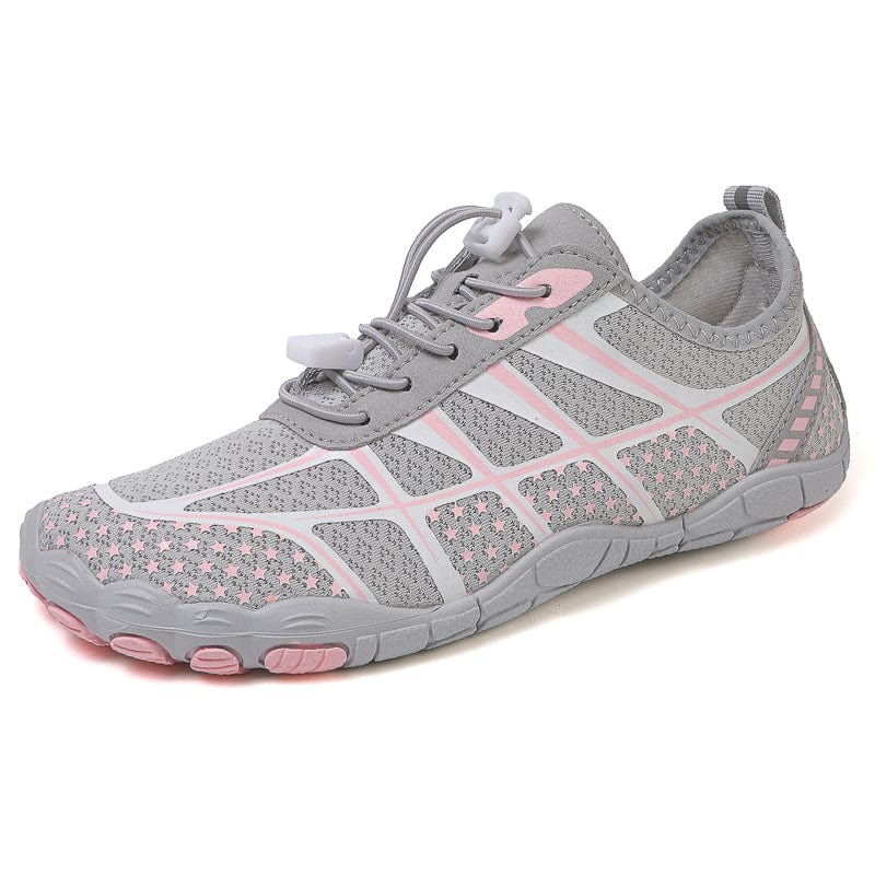 Terezelle | Low Profile Lace Up Barefoot Sneakers