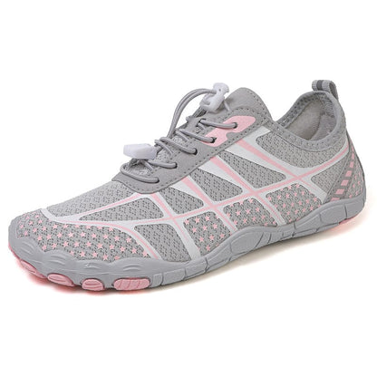 Terezelle | Low Profile Lace Up Barefoot Sneakers