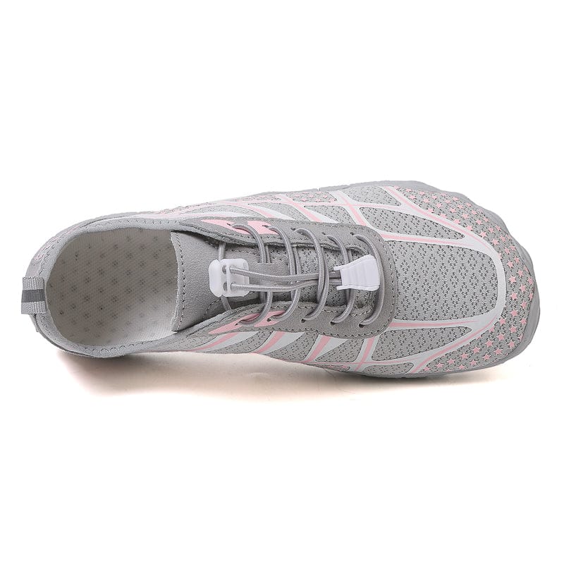Terezelle | Low Profile Lace Up Barefoot Sneakers