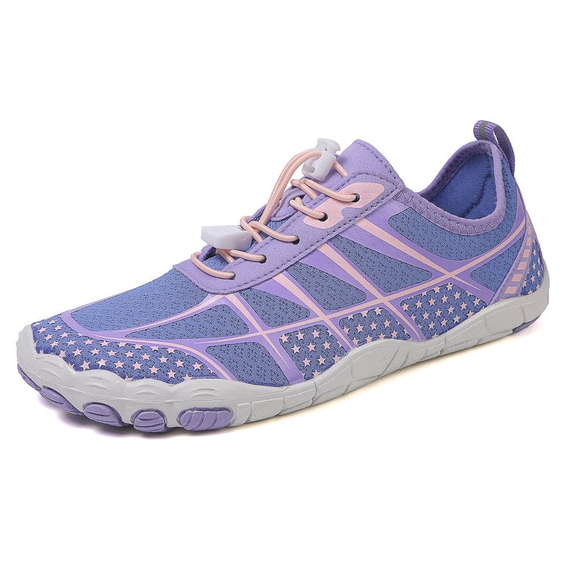 Terezelle | Low Profile Lace Up Barefoot Sneakers