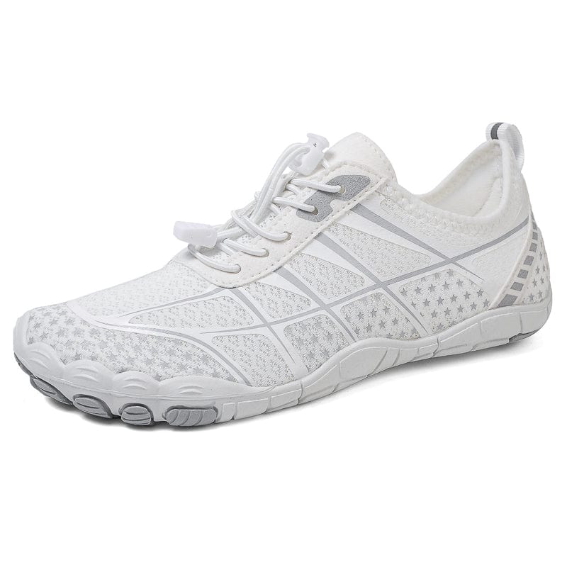 Terezelle | Low Profile Lace Up Barefoot Sneakers
