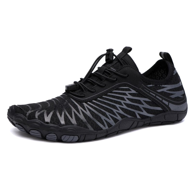 Hazel | Black Barefoot Sneaker