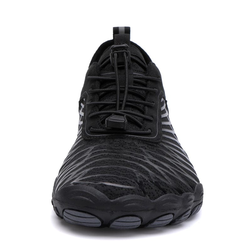 Hazel | Black Barefoot Sneaker