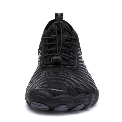 Hazel | Black Barefoot Sneaker