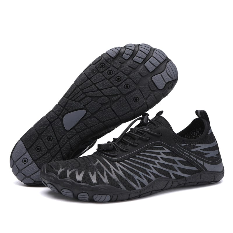 Hazel | Black Barefoot Sneaker