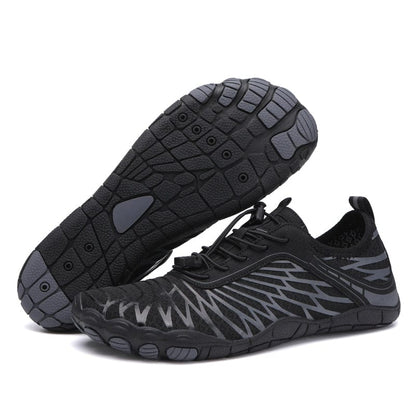 Hazel | Black Barefoot Sneaker