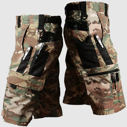 Cargo shorts zip-fly multi-pocket for men | Delta Felix -2