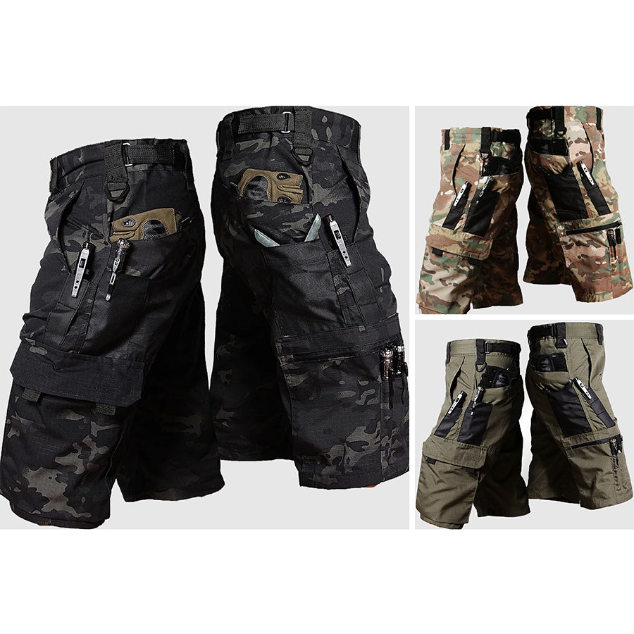 Cargo shorts zip-fly multi-pocket for men | Delta Felix -4