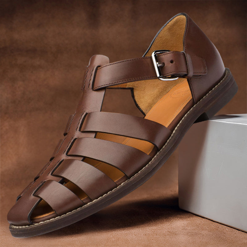 Classic fisherman slip-on sandals for men | Felix Grant -5