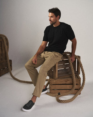 Classic relaxed cargo trousers for men | Hampton -5