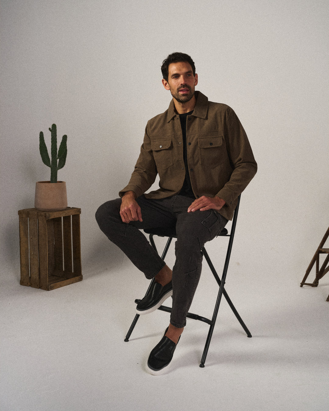 Full-grain leather slip-on shoes for men | The Whitman -4