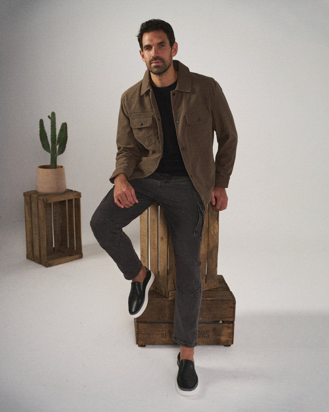 Full-grain leather slip-on shoes for men | The Whitman -6