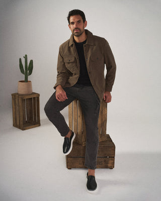 Full-grain leather slip-on shoes for men | The Whitman -6