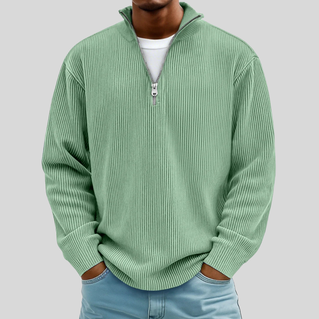Stylish casual knit sweater for men | Caelum -4