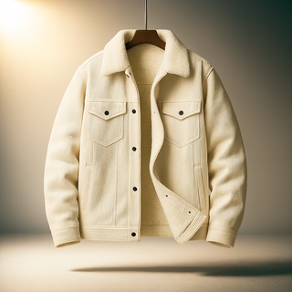Corduroy fleece-lined casual jacket for men | Hudson -9