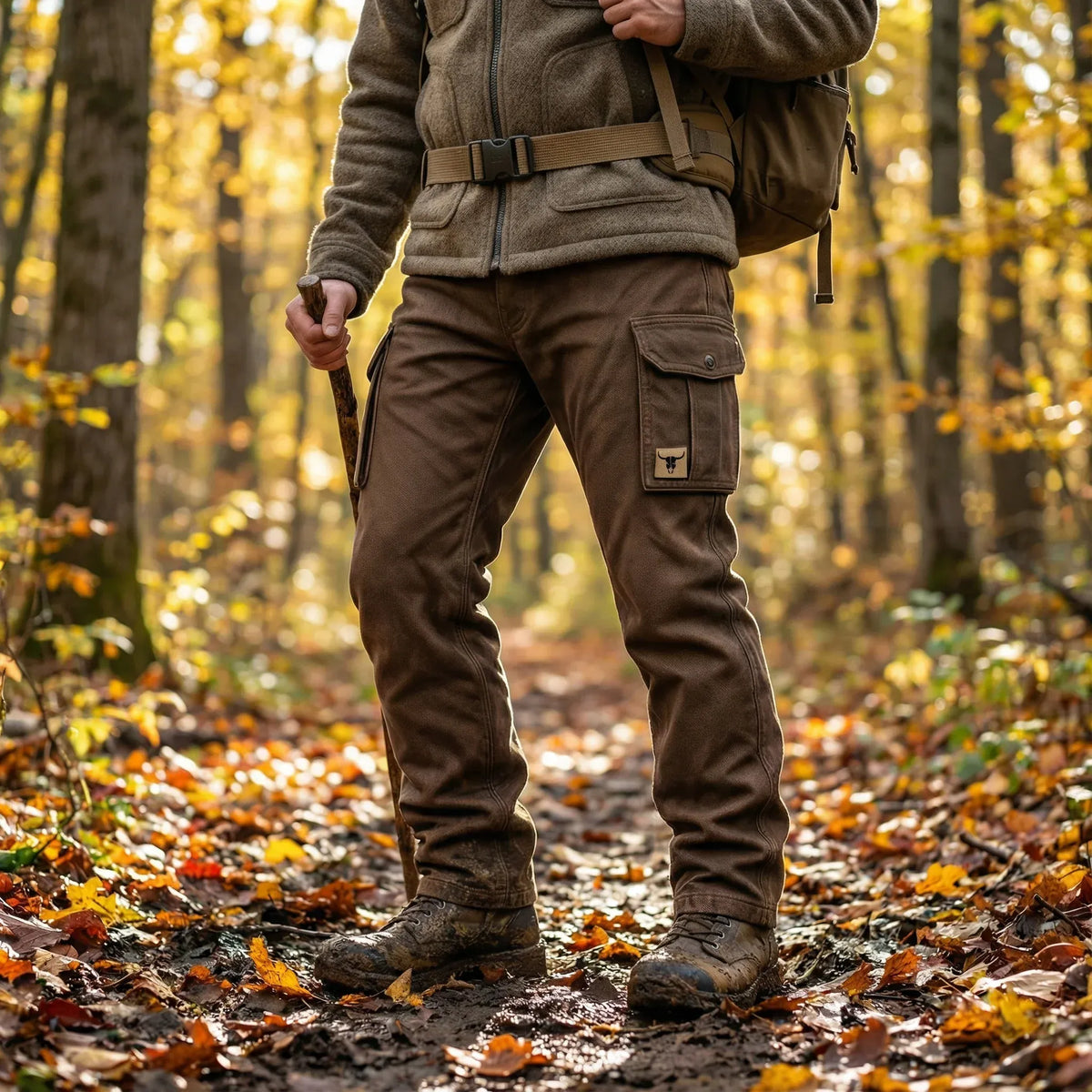 Heavy-duty insulated utility trousers for men | David -2