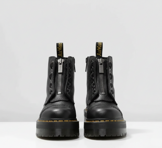 Leather zip unisex boots for women | Valerios -1