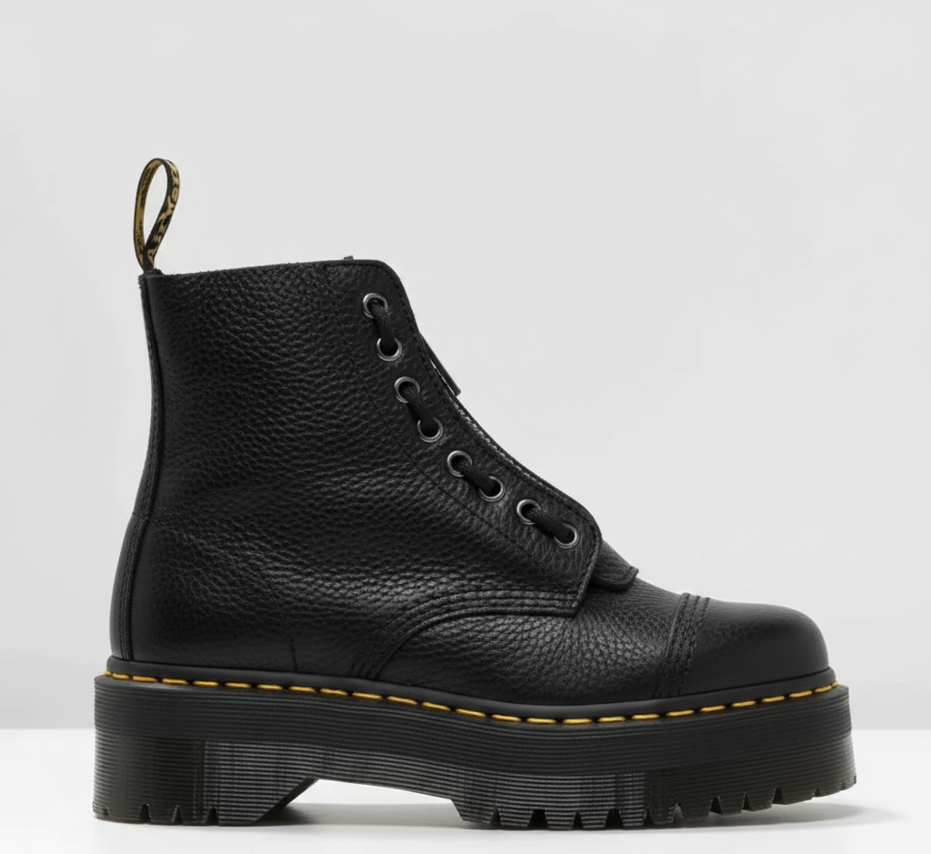 Leather zip unisex boots for women | Valerios -2
