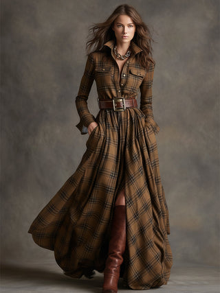Classic elegant everyday shirt dress for women | Evelynne -14