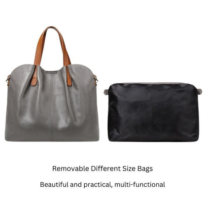 Rosalind | Women's Litchi Grain Leather Handbag