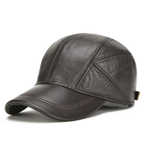 Apache Vintage Leather Cap Men| Torvain