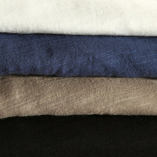Minimalist long-sleeve V-neck everyday tee for men | Haruto -5