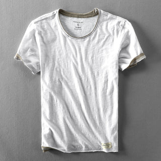 Minimal short-sleeve everyday casual shirt for men | Renzo -1