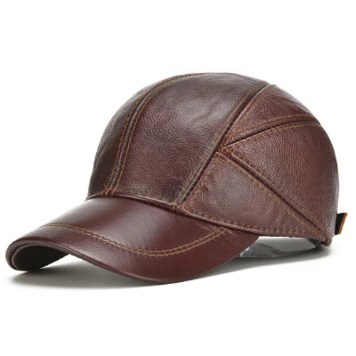 Apache Vintage Leather Cap Men| Torvain