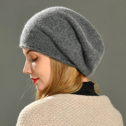 Soft classic everyday knit beanie for women | Amara -2