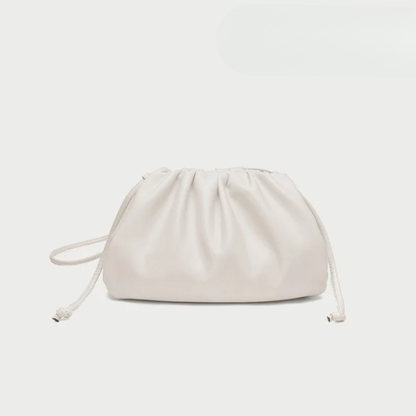 Verlaine | Women's Ruched Dumpling Clutch Bag