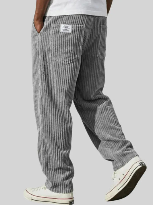 Orvane | Men's Corduroy Relaxed Fit Drawstring Pants