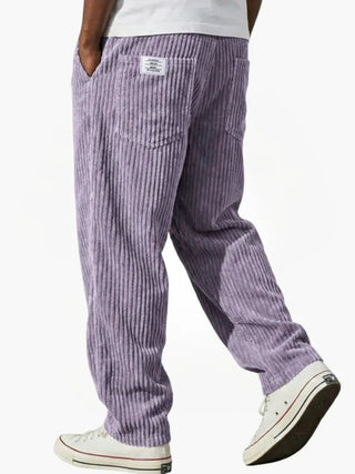 Orvane | Men's Corduroy Relaxed Fit Drawstring Pants