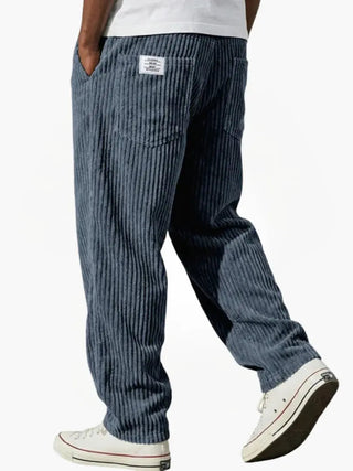 Orvane | Men's Corduroy Relaxed Fit Drawstring Pants