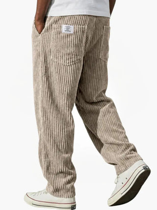 Orvane | Men's Corduroy Relaxed Fit Drawstring Pants