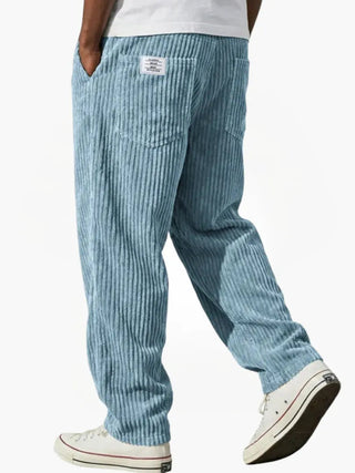 Orvane | Men's Corduroy Relaxed Fit Drawstring Pants