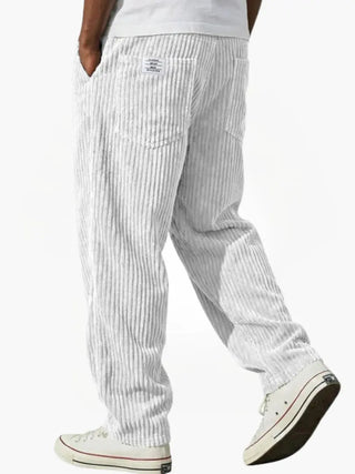 Orvane | Men's Corduroy Relaxed Fit Drawstring Pants
